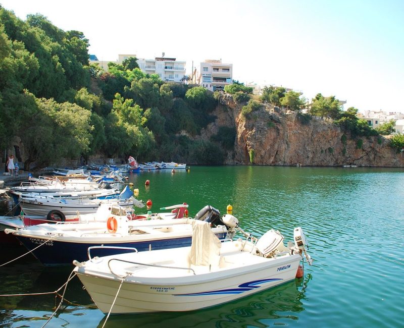 Haven-Boten-Natuur-Kreta