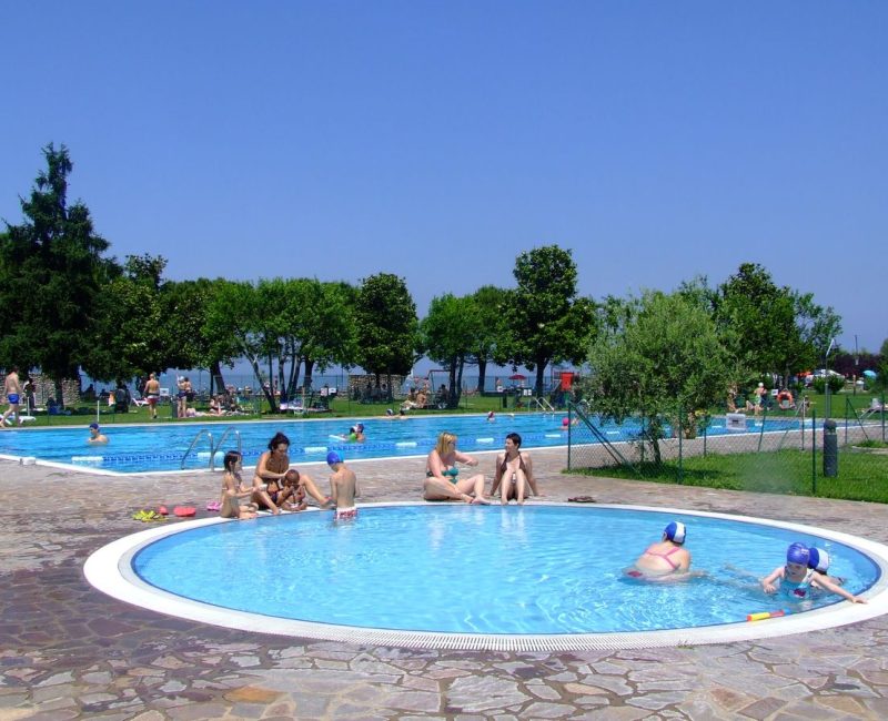 Zwembad camping Del Garda
